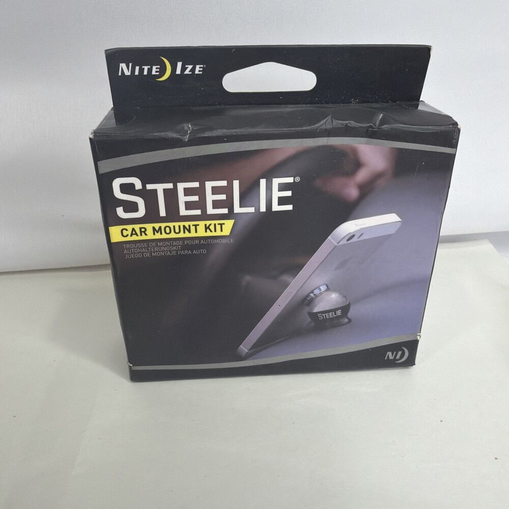 Nite Ize Steelie 360° Magnetic Mount Original Dash Kit - Brand New